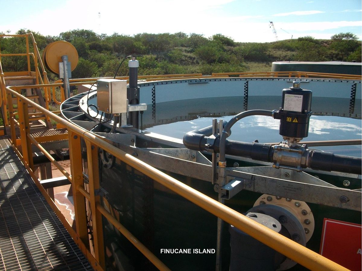 Finucane Island – clarifier and bridge
